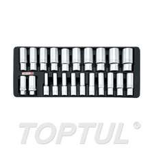 1/2" DR. Deep Flank Socket Set