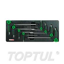 L-Type Two Way Star & Tamperproof Key Wrench Set