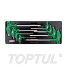 L-Type Two Way Star & Tamperproof Key Wrench Set